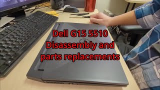 Dell G15 5510 Disassembly and parts replacements [upl. by Troxell]