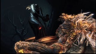 Bloodborne  Laurence the First Vicar vs Moonlight Greatsword in NG [upl. by Nayrda68]