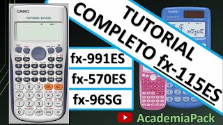 🧮Calculadora Científica fx115ES PLUS O Similares Tutorial Completo 🧐 [upl. by Ertnod]