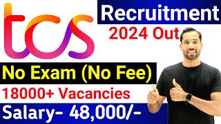 TCS Recruitment 2024 TCS Vacancy 2024 TCS Jobs 2024 Nov 2024 OFF Campus Placements  jobs 2024 [upl. by Akined157]