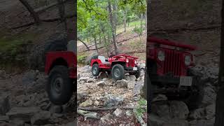 Hot Springs Off Road Park in Hot Springs Arkansas willys jeep M38 offroad 4x4 vintage4x4 [upl. by Aniluap184]