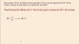 Reacción neutralización ácidobase [upl. by Marline]