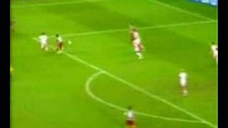 RomaOlympiakos  Taddei dribbling [upl. by Bethesda204]