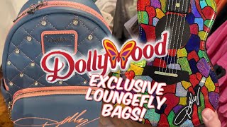 2 NEW Dollywood Exclusive Loungefly Bags Only Available In The Park [upl. by Aihsemot]