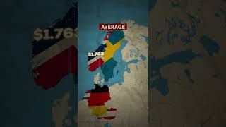 Whats the REAL Average Salary in Western Europe [upl. by Caasi]