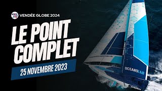 Vendée Globe 2024  Le point COMPLET sur les NEWS  3 [upl. by Chariot]