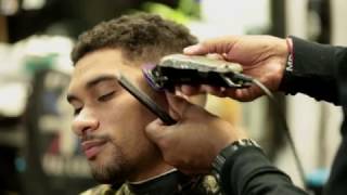 BARBER TUTORIAL How To Cut A Low Fade  by Garrick Dixon [upl. by Odrarebe]