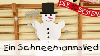 👩🏼🤶🏻 Ein Schneemannslied  Singen Tanzen und Bewegen  Kinderlieder [upl. by Ahtanamas]