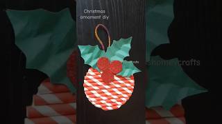 Christmas ornament diy crafts for kids youtubeshorts shorts craft diy [upl. by Clemence]