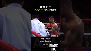 Real life rocky moments Diego Corrales vs Juan Luis Castillo 🥊 [upl. by Yelssew]