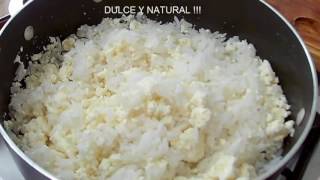 ✅ Como HACER ARROZ CON QUESO EN 12 X3 Dulce y Natural [upl. by Hortense453]