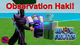 How To Get Instinct Observation Haki In Blox Fruits [upl. by Yhtimit115]