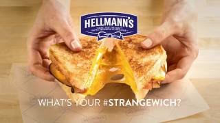 Crispy Grilled Cheese Strangewich Recipe  Hellmanns® [upl. by Carla111]