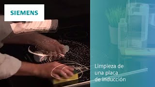 ¿Cómo limpiar una Placa de Inducción  SIEMENS [upl. by Nelyk]