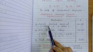 BCOM SEM  3 INCOME TAX UNIT  4 PART  3 [upl. by Mihcaoj]