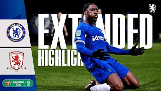 Chelsea 61 Middlesbrough  EXTENDED Highlights  Carabao Cup SemiFinal 2nd Leg 2324 [upl. by Liew]