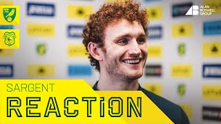 REACTION  Norwich City 41 Cardiff City  Josh Sargent [upl. by Ivz]