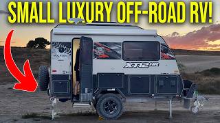 Small Lightweight OffRoad RV With BATHROOM INSIDE  First Impressions MDC XT12HR [upl. by Malchy]