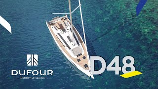 The Dufour 48 from every angle  detailed video presentation  Dufour [upl. by Aihtenyc]