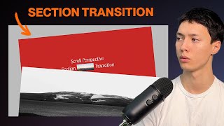 Build a Parallax Section Transition with React and Framer Motion [upl. by Ahsiuqat]