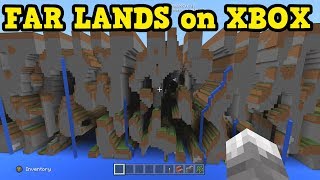 REAL FAR LANDS on Minecraft Xbox  An Inconsistent [upl. by Avahc510]