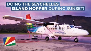 TRIPREPORT  Air Seychelles ECONOMY  Mahé  Praslin Island  Viking Air DHC6 Twin Otter [upl. by Norling416]