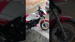 YAMAHA RD125LC ypvs mk3 walk round  fully restored [upl. by Ailaht]