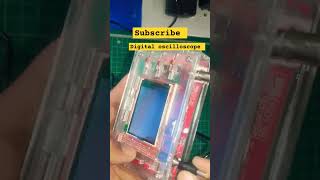 how to work digital oscilloscope dso138 science projectdiy oscilloscope tft science school dc [upl. by Laveen]