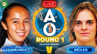 FERNANDEZ vs BEJLEK  Australian Open 2024  LIVE Tennis PlayByPlay Stream [upl. by Adnoek]