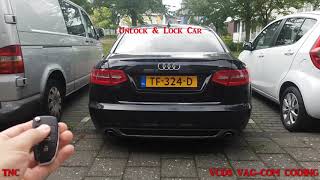 Audi A6 C6 4F FL US Turn Signals Before amp After Coding VAGCOM VCDS [upl. by Trelu]