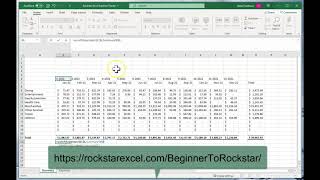 Create an Expense Tracker in Excel in 14 Minutes [upl. by Funch]