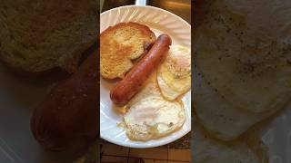 Breakfast with kielbasa beef sausage [upl. by Letty]