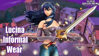 SSBU MOD  LUCINA INFORMAL WEAR [upl. by Intosh534]