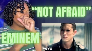 First Time Hearing quotNot Afraidquot Eminem Official Video REACTION  TEN TOES DOWN [upl. by Ardnuasak]