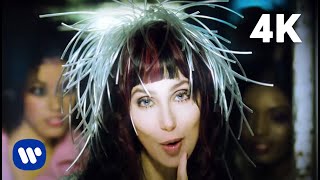 Cher  Believe Official Music Video 4K Remaster [upl. by Ahsinyt]