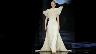 Isabel Sanchís Bridal Spring 2024  Barcelona Bridal Fashion Week [upl. by Maitland]