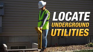 How to locate underground utilities [upl. by Noerb988]