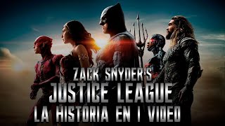 Snyder Cut Justice League  La Historia en 1 Video [upl. by Htiduj201]