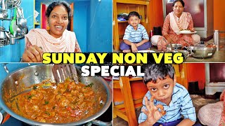 Sunday Special மட்டன் குழம்பு மட்டன் Chukka 🤣 Vinoth Seetha [upl. by Ahcrop]