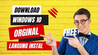 windows 10 pro gratis dan cara install [upl. by Lehcsreh919]