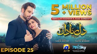 DileNadan Episode 25  Eng Sub  Mikaal Zulfiqar  Amar Khan  Ali Abbas  5th November 2024 [upl. by Sivet652]