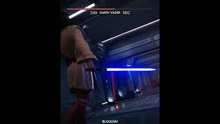 Darth Vader vs ObiWan starwars gaming gamingshorts darthvader obiwankenobi trending pc [upl. by Tonie]