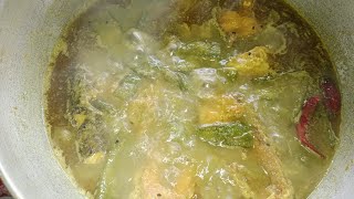 Sim n alu diye Katla Fish curry [upl. by Anar]