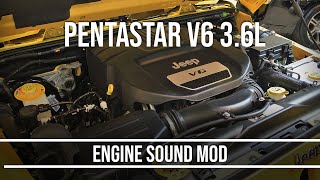 Chrysler Pentastar 36L V6 Engine Exhaust Sound Mod  FiveM  GTA 5 [upl. by Darreg]