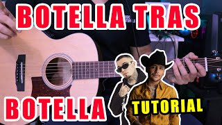 Cómo tocar quotBotella Tras Botellaquot de Christian Nodal Gera MX en Guitarra Tutorial  PDF GRATIS [upl. by Akemad]