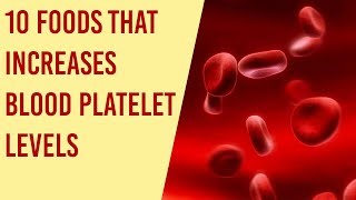 Top 10 Foods to Increase Your Blood Platelets Count Fast [upl. by Rabiah]