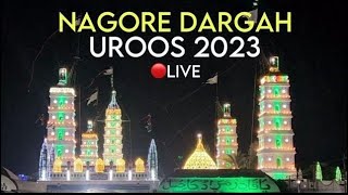 LIVE  Nagore Dargah Urus Sandal 2023  Nagore Dargah Festival  Nagore Dargah Kalifa [upl. by Oicul]