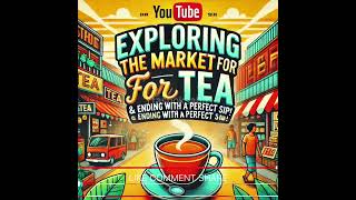 Exploring The Market For Tea ☕evning tea [upl. by Yonatan]