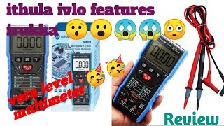 SUNSHINE DT19N Mini Digital Multimeter Full Specifications Review in Tamil [upl. by Segalman]