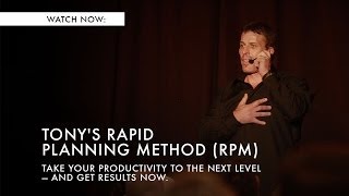 Tony Robbins Rapid Planning Method [upl. by Dimitry]